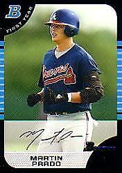 2005 Bowman Atlanta Braves Baseball Card #237 Martin Prado FY RC 
