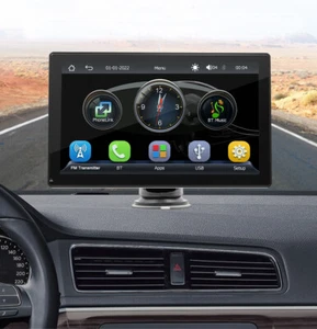 9-Inch Touch Screen 32GB Android Auto Navi WiFi/BT Wireless HD Portable Carplay - Picture 1 of 24
