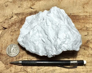 talc - soft white talc - hand/display specimen - Imagen 1 de 8