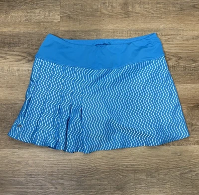 Bolle 网球 Pickleball 短裙 S 小号绿松石打褶 Tenniscore Preppy — 第 1/4 张图片