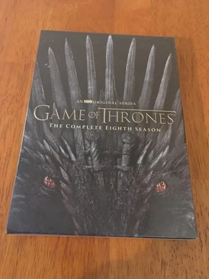 DVD Series GAME OF THRONES Complete Eighth Season 4-disc 2019 NEW Factory Sealed Foto 1 de 4