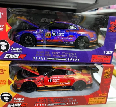 2 MINI GT x POPRACE 90 EVA RT Test Type-01 X Works GT-R - Image 1 of 4
