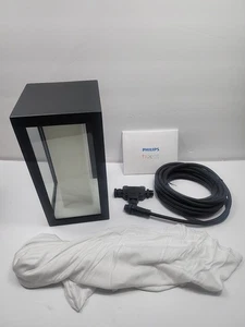 Philips Hue Impress Schwarz Outdoor Weiß & Farbe LED Wandleuchte Laterne Wandleuchte - Bild 1 von 9
