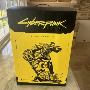 Cyberpunk 2077 Male V on Motorcycle Statue Brand New And Sealed! - Picture 1 of 3