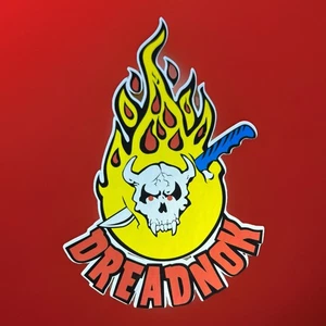 G.I. JOE DREADNOK Metallic Vinyl Sticker 6.5x3.5 - Picture 1 of 1