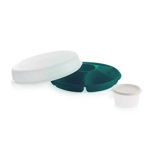TUPPERWARE Serving Center Set - Brand new - Green - Picture 1 of 3
