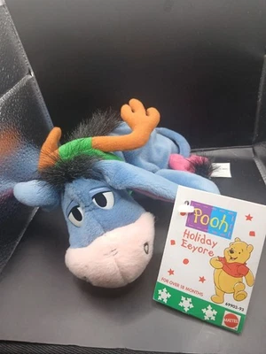 НОВЫЙ Mattel Kohl's Special Edition Pooh Holiday Eeyore Плюшевый с Ярлыком - Изображение 1 из 3