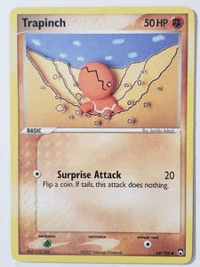 Trapinch 68/108 PL / LP - EX Power Keepers 2007 Pokemon Card Sachiko Adachi Art - Picture 1 of 4