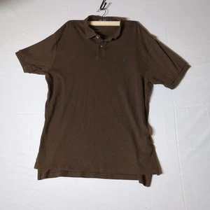 Polo Ralph Lauren Para Hombres Talla L Marrón Algodón Manga Corta Cuello Polo - Imagen 1 de 6
