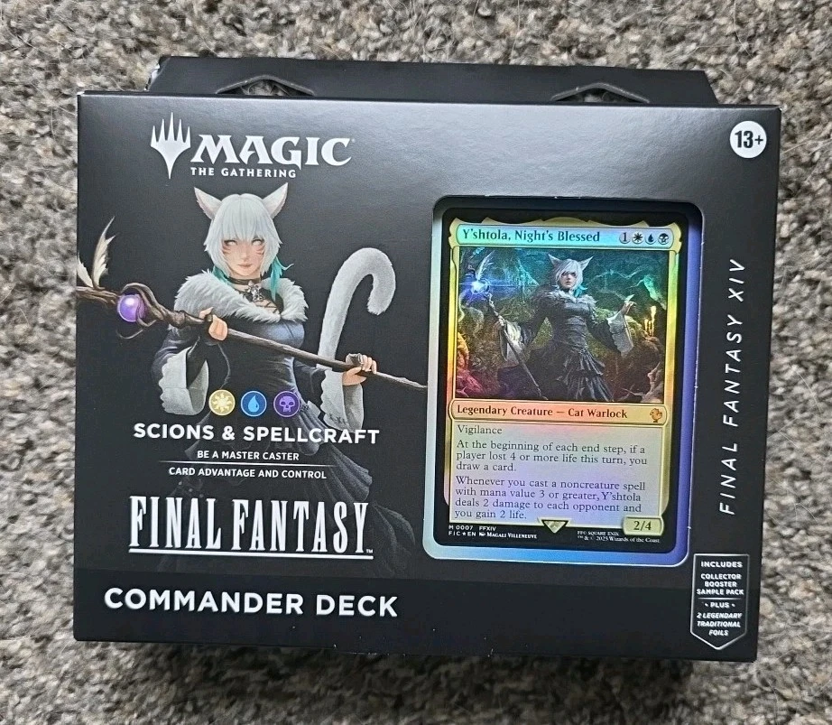 MTG Final Fantasy Commander Deck Scions & Spellcraft Sealed Magic The Gathering - Image 1 of 1