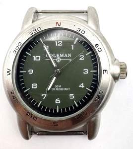 Coleman Men 40-280 Green Dial Quartz Analog 40mm Watch - Picture 1 of 5