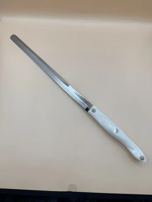 CUCHILLO CORTADOR DE PAN CUTCO 1724 KI ¡afilado! Blanco perla Foto 1 de 4