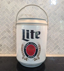 Miller Lite Cooler Pittsburgh Pirates 14” X 10” Insulated Beer Cooler w/ Handle - Picture 1 of 9