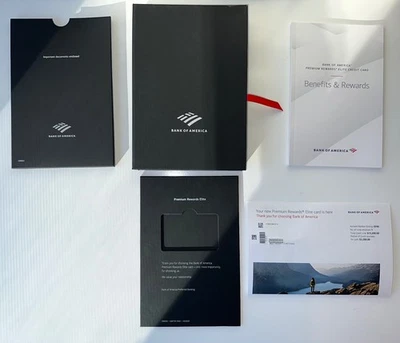 Bank of America Premium Rewards Elite ✅Full Welcome Package✅Box Kit Only-NO CARD - Image 1 of 4
