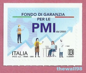 ITALIA 2025  Fondo di Garanzia per le PMI  FRANCOBOLLO SINGOLO - Photo 1/1