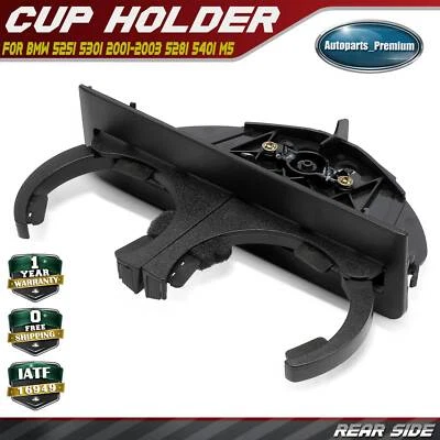 Rear Cup Holder for BMW 525i 530i 2001-2003 528i 97-00 540i M5 E39 51168184520 - Image 1 of 4