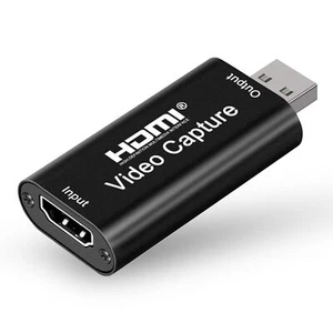 Carte De Capture Vidéo HDMI 1080P 4K Portable Plug & Play Adapté Aux Jeux Str... - Zdjęcie 1 z 7