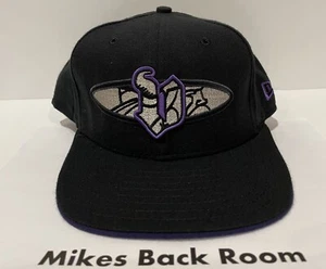 Gorra SOMBRERO MINNESOTA VIKINGS NUEVA ERA Snapback DE COLECCIÓN AÑOS 90 NUEVO Antiguo Stock Hecho en EE. UU. - Imagen 1 de 7