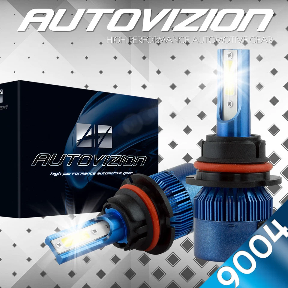 AUTOVIZION LED HID Headlight kit 9004 HB1 6000K for 1985-1989 Subaru GL-10 - Изображение 1 из 1