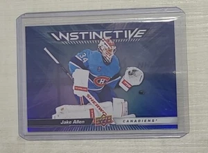 2023-24 UD Upper Deck Series 2 Instinctive - IN-18 Jake Allen, Montreal Canadien - Picture 1 of 2