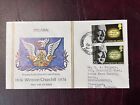 PITCAIRN ISLANDS 1974 FDC WINSTON CHURCHILL COAT OF ARMS