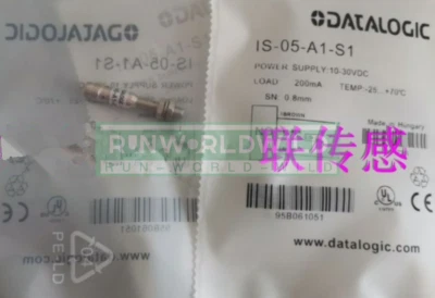 1PCS NEW FOR DATALOGIC Proximity Switch IS-05-A1-S1 SN:0.8MM 10-30VDC - Imagem 1 de 2
