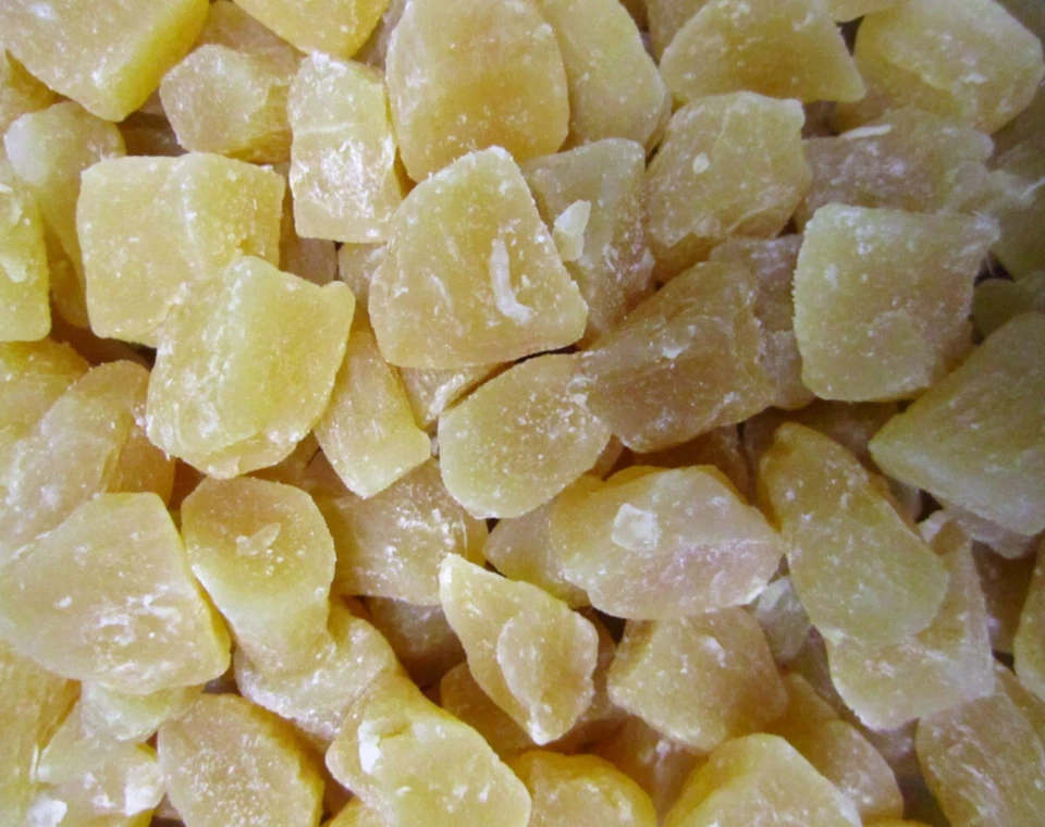 Ingwer Stücke getrocknet leicht kandiert ungeschwefelt MILD 1 KG - Bild 1 von 1