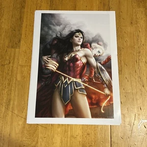 WONDER WOMAN / HARLEY QUINN Print Stanley Lau ARTGERM - Bild 1 von 2