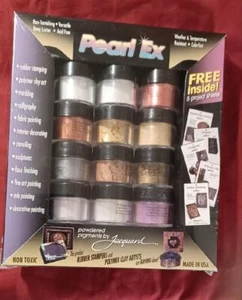 Pearl Ex Powdered Pigments By Jacquard - 12 Jars - JAC0612 - Picture 1 of 3