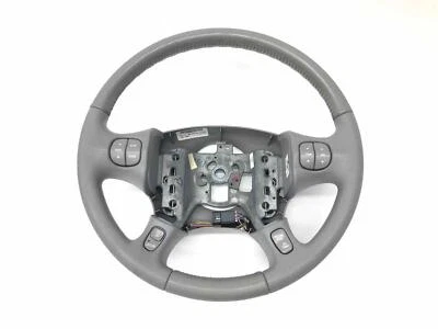 02 2003 Lesabre Steering Wheel Leather Wrap Grey Audio Cruise Controls 25757141 - Изображение 1 из 4