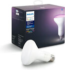 Philips Hue White and Color Ambiance BR30 Bluetooth Smart LED Bulb