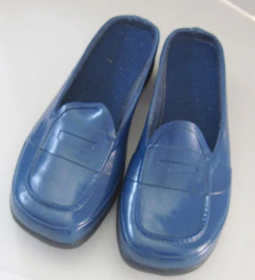 Clogs Blue Garden Shoes Rubber Loafer Style Size 10 New Foto 1 de 4