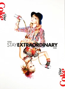 Revista Coca-Cola AD #62 RARO FUERA DE USO "ICON STAY EXTRAORDINARIO" - Imagen 1 de 2