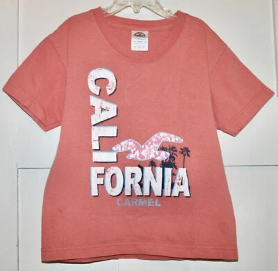 Kid's Carmel California 100% Preshrunk Cotton Short Sleeved T-Shirt Size XS - Image 1 of 4