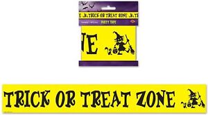 Trick Or Treat Zone Party Tape Party Accessory - 1 Pack