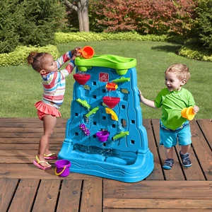 Kids Waterfall Discovery Wall Toddler Water Table Play Activity Fun 13 Pieces - Picture 1 of 9
