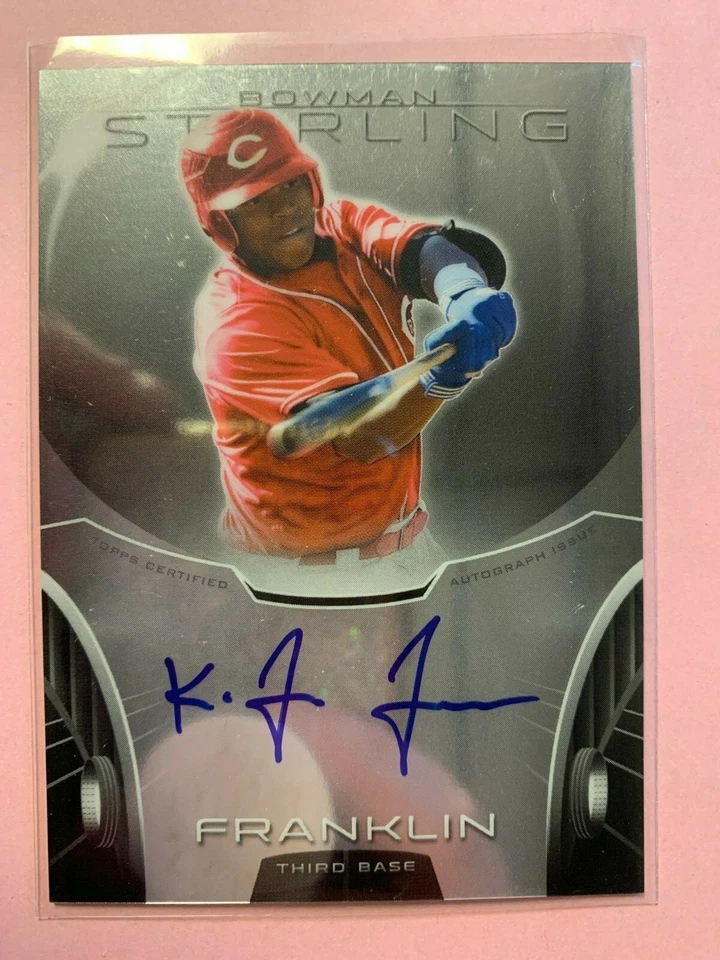 A3530 - 2013 Bowman Sterling Prospect Autographs #KF Kevin Franklin - Image 1 of 1
