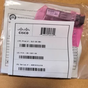 New Cisco GLC-SX-MM compatible with 1000BASE-SX SFP 850nm 550m transceiver - Picture 1 of 1