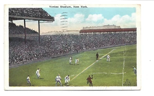 EARLY SELDOM SEEN VIEW,GAME PLAYING,YANKEE STADIUM-NEW YORK CITY,NY -PM 1929 - Picture 1 of 3