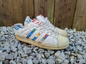 Adidas Superstar con Fiori e Brillantini Neri | RacoonLAB – Racoon Lab