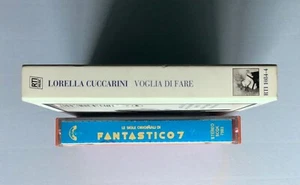 LORELLA CUCCARINI ● Raro LOTTO 2 MC ● VOGLIA DI FARE / LE SIGLE DI FANTASTICO ● - Picture 1 of 4