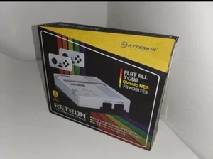 NUEVA Consola de Videojuegos Silver Retron 1 FC para Jugar Juegos NES 8 Bit Nintendo #22A - Imagen 1 de 9