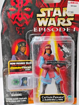 星球大战 - 帕纳卡上尉,Talking RECHCOMM,EP.1 带 BLASTER RIFEL,全新带盒!!  (E — 第 1/4 张图片