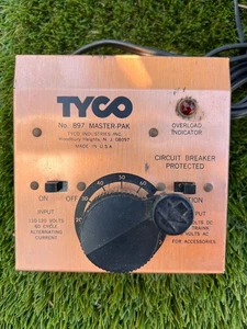 Vintage Tyco No. 897 Master Pak HO Hobby Transformer - Picture 1 of 2