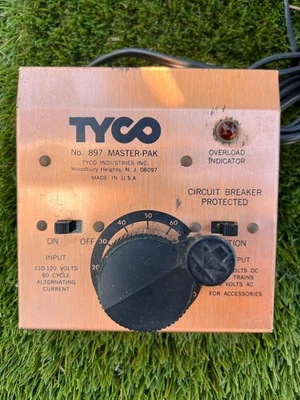 Vintage Tyco No. 897 Master Pak HO Hobby Transformer - Image 1 of 2