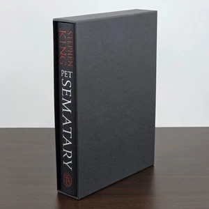 Folio Society Pet Sematary by Stephen King Slipcased Hardcover - Picture 1 of 7