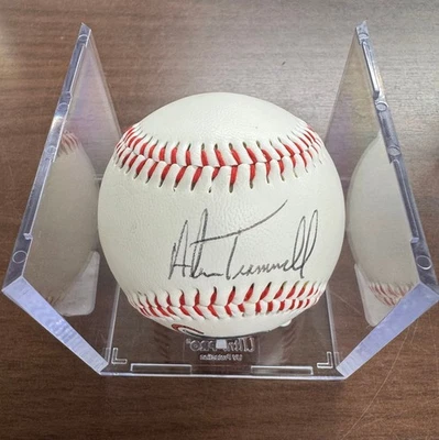 Alan Trammell Signed Autographed Detroit Tigers Baseball JSA - Image 1 of 3