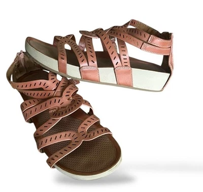 Women's Baretraps Lorra Gladiator Sandals Shoes Brown/Tan Size 8.5M - Image 1 of 4