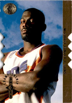 1995-96 SP Championship #S3 Michael Finley Championship Shots Gold Phoenix Suns - Image 1 of 2