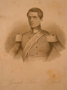800-ACQUAFORTE-ORIGINALE-RITRATTO-GIACINTO SILVIO APPIOTTI-RISORGIMENTO-PATRIOTA - Picture 1 of 1